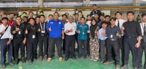 Pembentangan Projek Tahun Akhir(PTA) Pelajar Bahagian Teknologi Kimpalan ADTEC Shah Alam